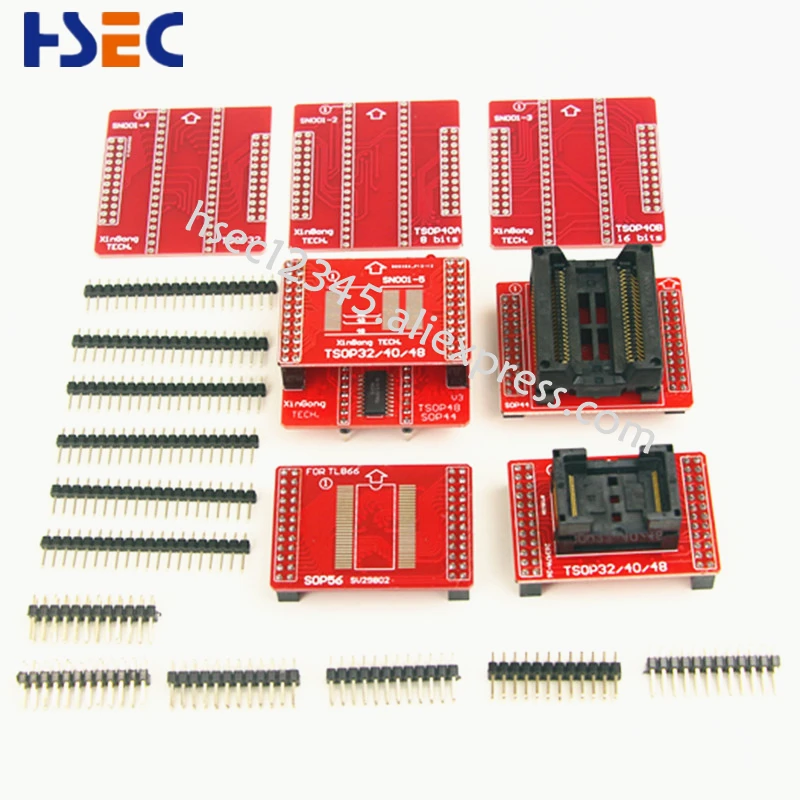 Origail NAND адаптеры для TSOP32 TSOP40 TSOP48 SOP44 SOP56 адаптер для Xgecu TL866II плюс MiniProTL866A TL866CS USB программист