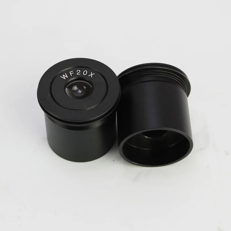 2 шт./компл. окуляр для стереомикроскопа WF5X WF10X WF15X WF20X объектив микроскопа с веками
