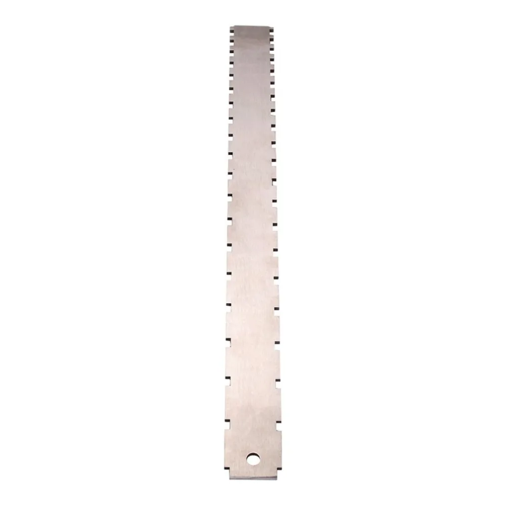 

Guitar Neck Notched Straight Edge Luthiers Tool for Most Electric Guitars Frets useful
