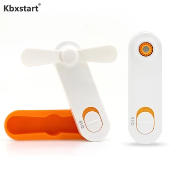 

Kbxstart Portable Mini Creative Detachable Flabellum Fan USB Rechargeable Handheld Flexible Air Conditioner Fan For Home Outdoor