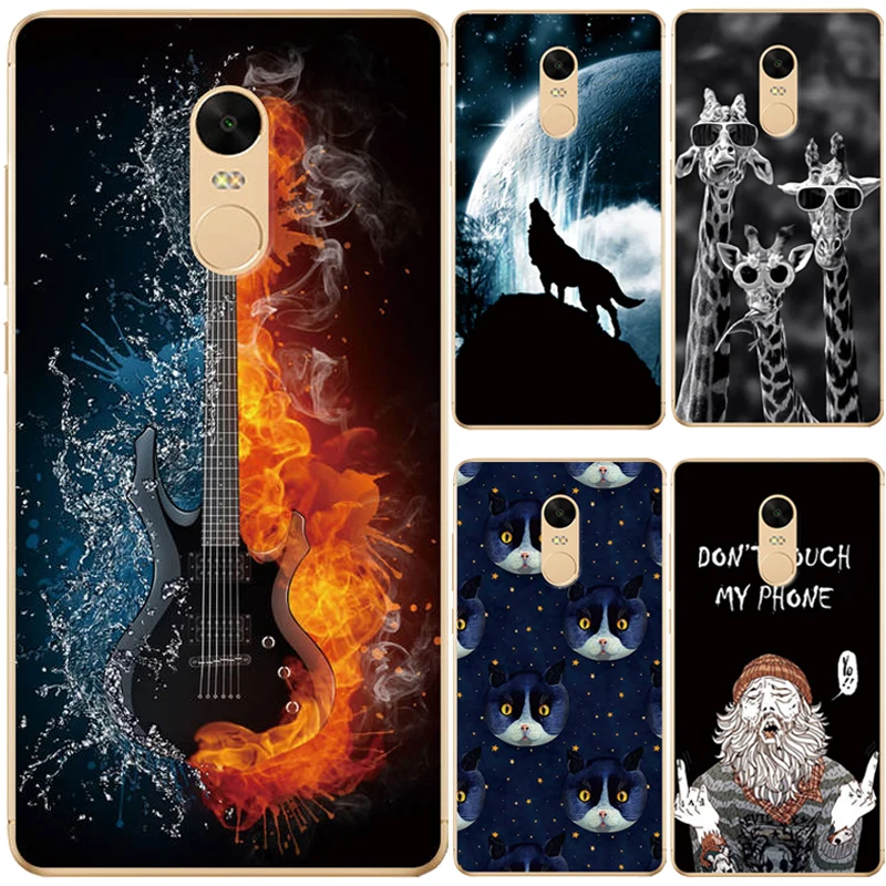 

For Xiaomi Redmi Note 4 4X Case Phone Cover Printing Drawing Case For Redmi Note 4 4X Pro Silicone TPU Soft Phone Back Cover
