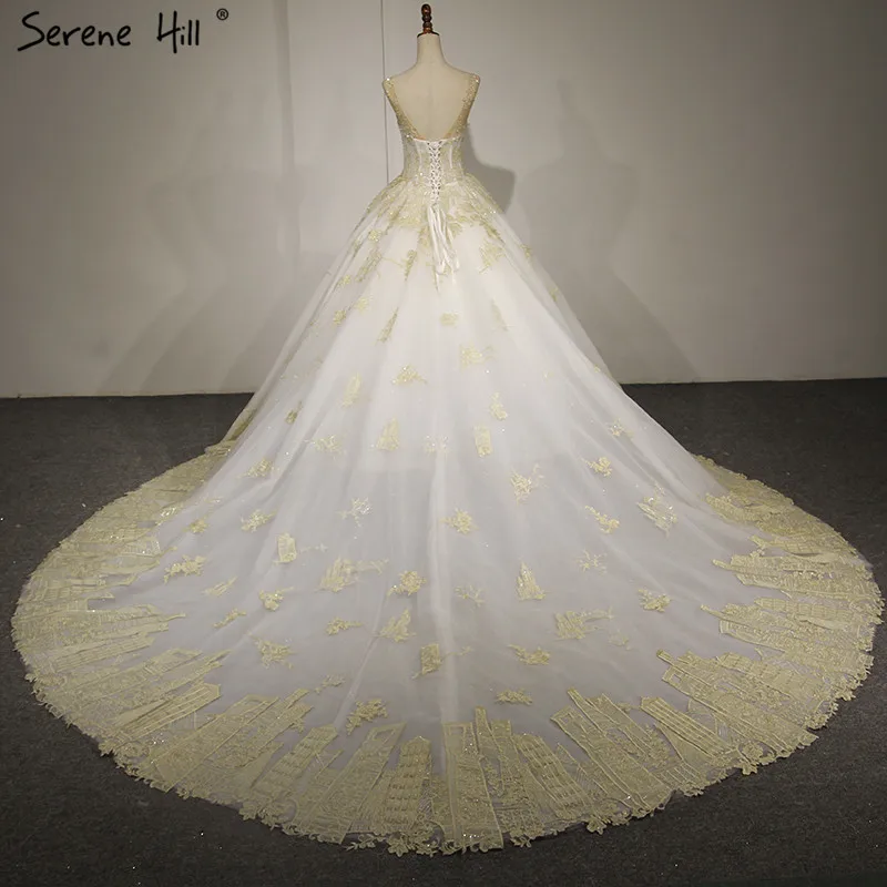 Новейшее сексуальное Роскошное винтажное свадебное платье без рукавов, модное свадебное платье высокого класса с кружевным шлейфом, 2019