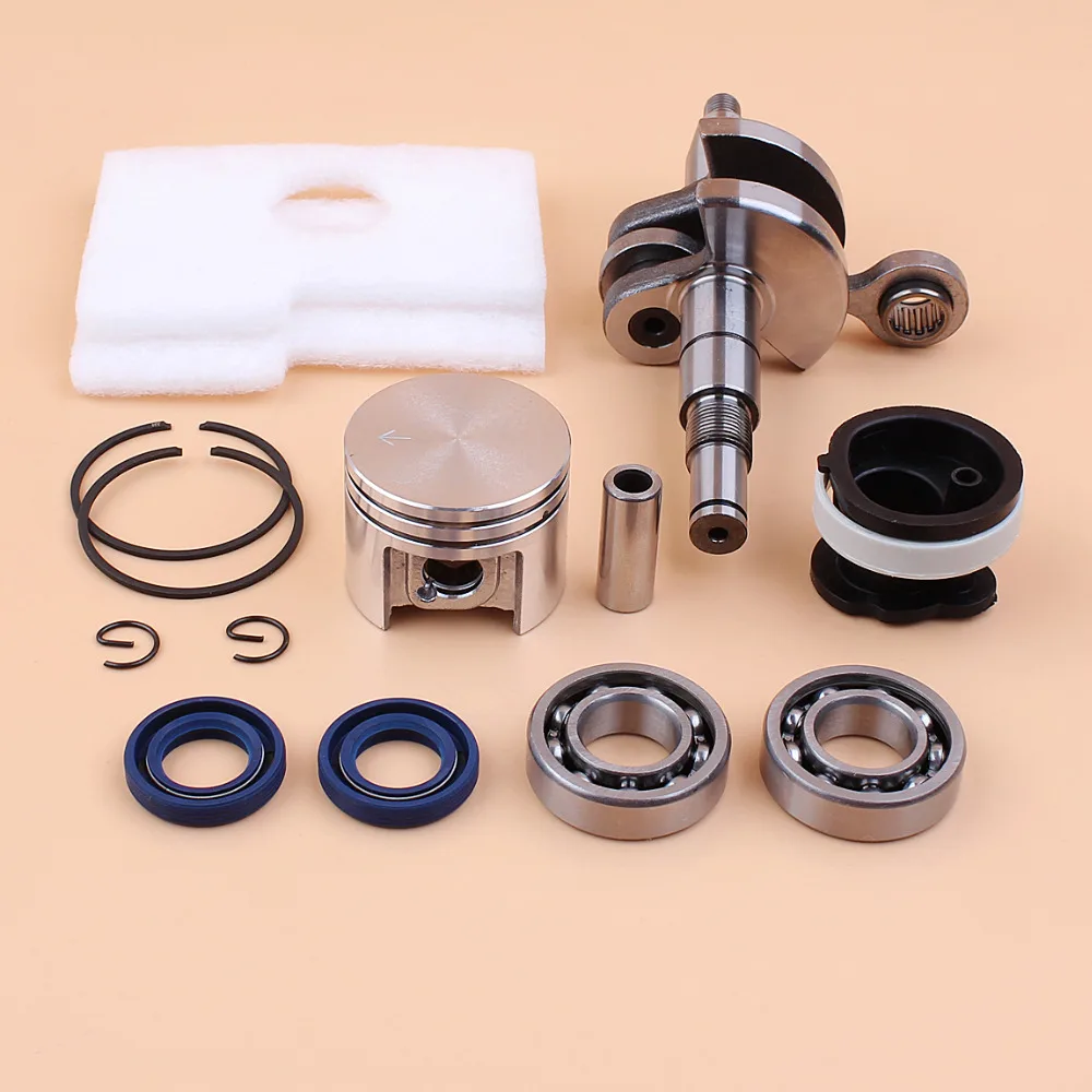 

38mm Piston Crankshaft Bearing Oil Seal Air Filter Kit For STIHL MS180 018 MS 180 Chain Saw Parts OEM 1132 030 0402