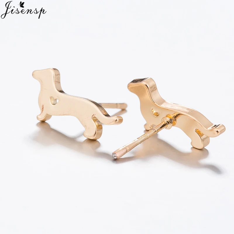 Серьги Jisensp модные ювелирные изделия милые серьги с животными в Корейском стиле