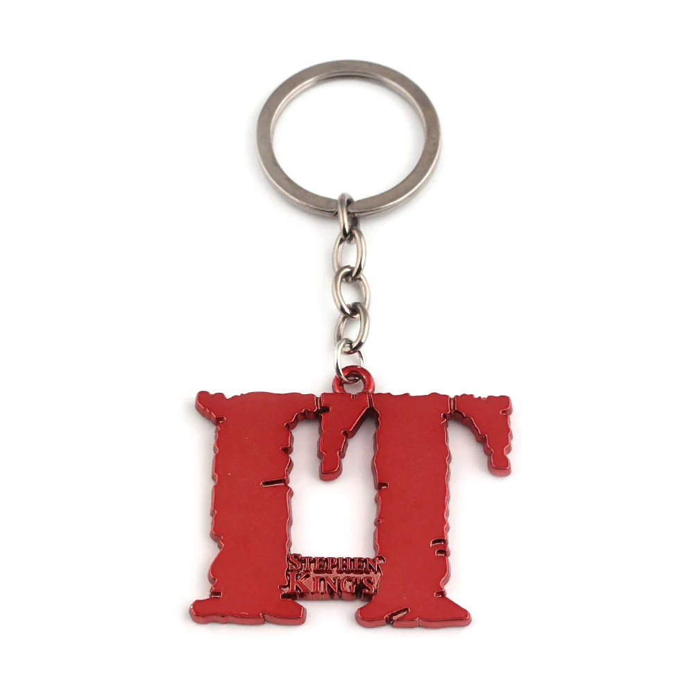 Horror Movie Stephen King/'s IT Design Logo Alloy Key Chains Keychain Keyring