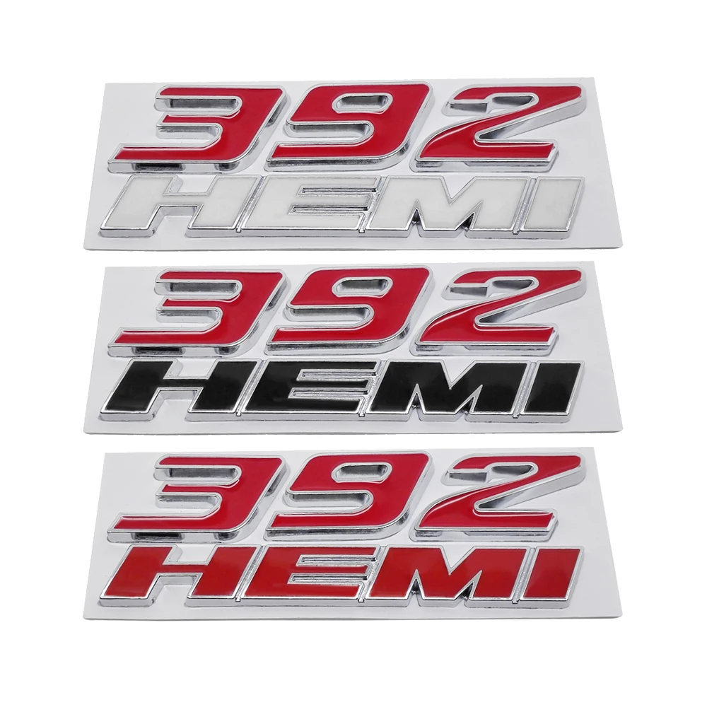 3D металла 392 HEMI для автомобиля Стикеры эмблемы Средства укладки волос Chrysler 300C 300