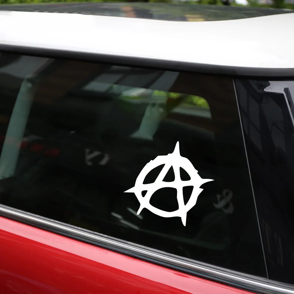 Anycuros Anarchy Decals Decoration Car Accessories Car Sticker 10.1cm9.5cm  (11)