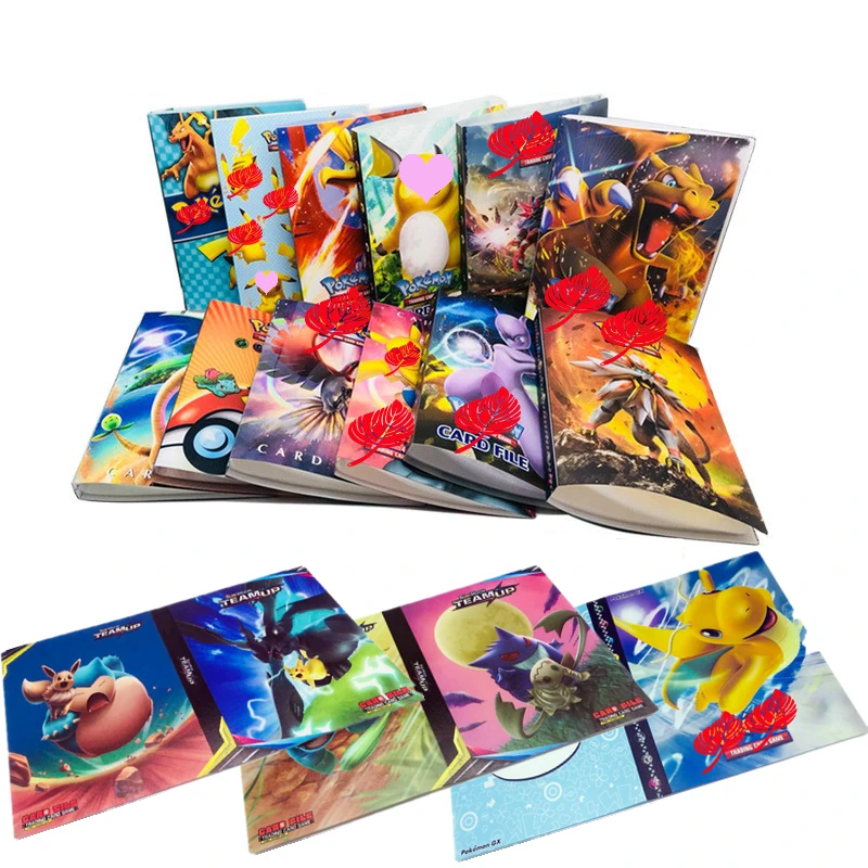 

100 200Pcs English Pokemones Cards Toys card Game Battle Carte Trading Energy Charizard Collection Card Toy