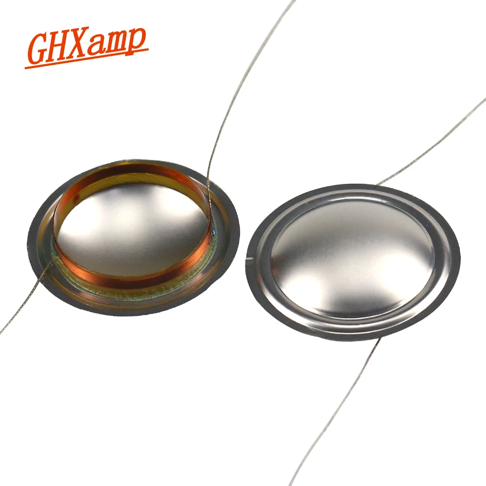 

GHXAMP 19.43mm Tweeter Voice coil Copper Clad Aluminum Coil Titanium Film 19.5 Core Speaker Repair Parts For 50FX KEFQ50 2PCS