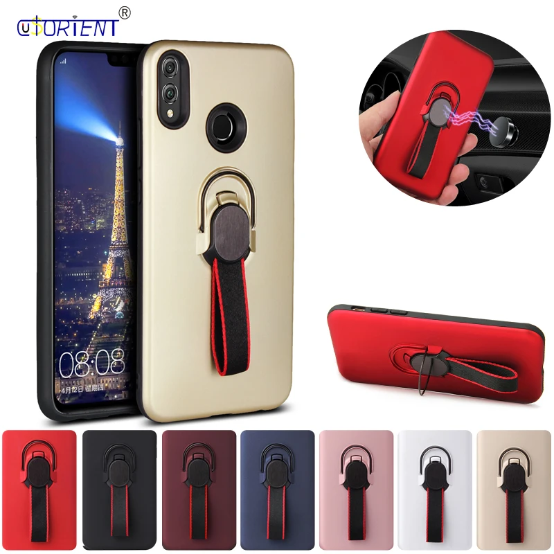 

Huawei Honor 8X Phone Case Huawei Honor X8 8 X 2 in 1 Hybrid Invisible Stand Cover for Huawei Honor 8X X8 Armor Ring Case Funda