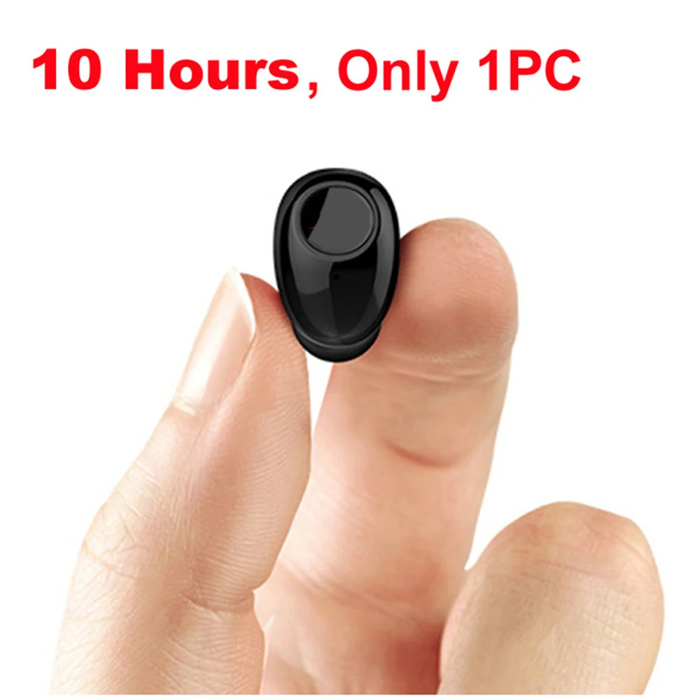 

J18 Mini Bluetooth Wireless Headset 10 Hours Work Music Time Small Bluetooth Headset Wireless Earbuds for Car Driving Sports