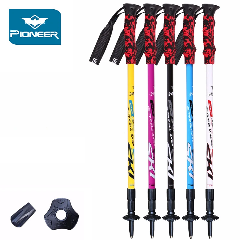 Ultra Light Collapsible Nordic Trekking Poles Telescopic Walking Poles