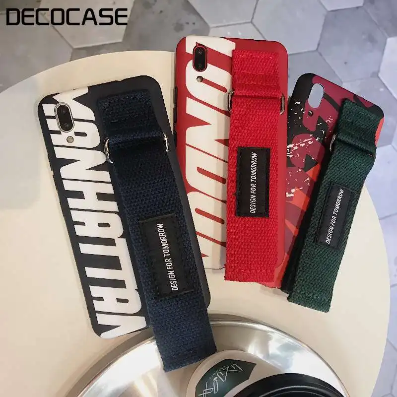 DECOCASE классные Женские Мужские красные синие кавычки Чехлы для мобильных