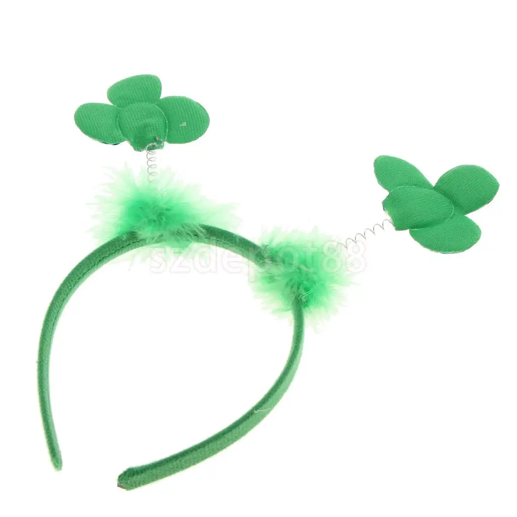 Saint Patrick Day Party Head Bopper Shamrock Headband Green Irish Headwear