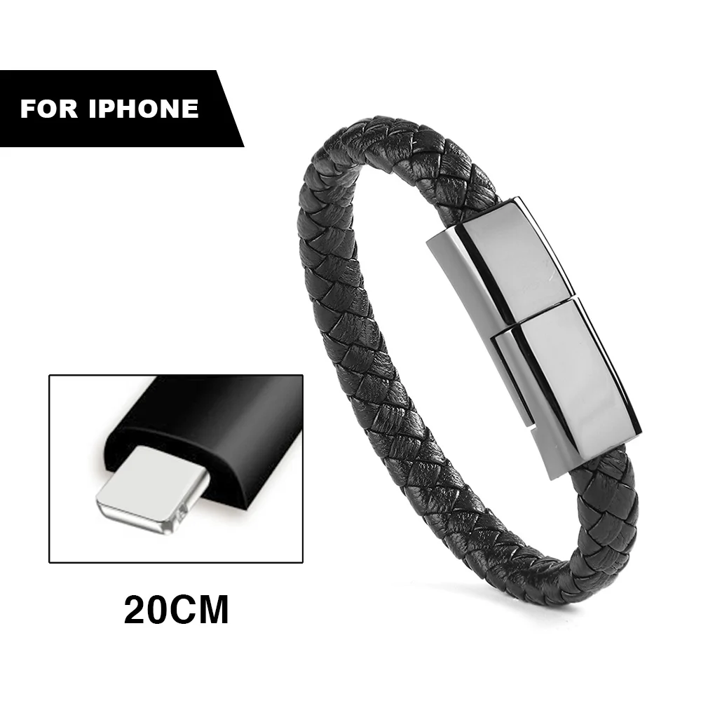 USB кабель для зарядки телефона браслет мобильный телефон передачи данных быстрая