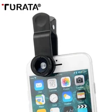 TURATA 5 в 1 HD универсальная камера для объектива телефона камера для глаз рыбы объектив Комплект [0.67X широкоугольный+ 10X Макро] клип-на дизайн для смартфона