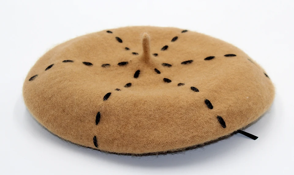 Womens Beret Wool Hat High Quality 2018 New Hat Berets For Girls Casual Warm Women Winter Hats Beanies (10)