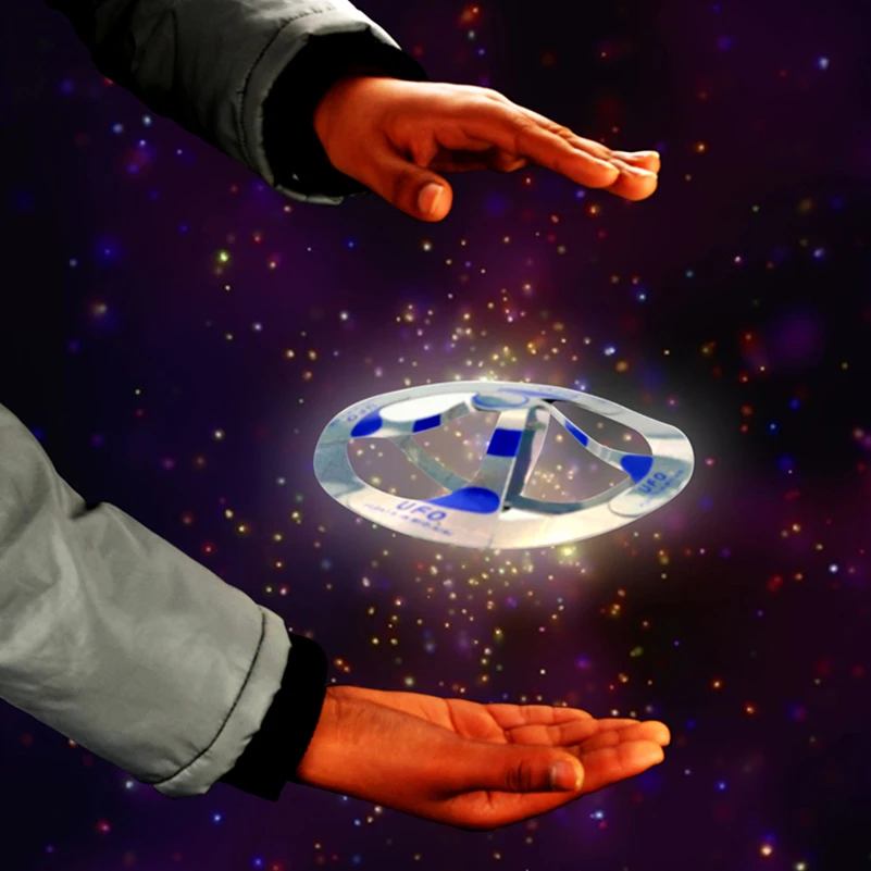 Magic Tricks Amazing UFO Floating Flying Magic Trick UFO Suspension Magic Close up Magic Props Classic Toys