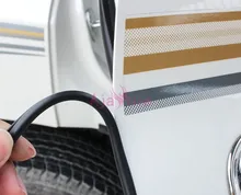 Crash Barriers Rear Trunk Door Moulding Stripes Black White Color Bumper For Toyota Land Cruiser Prado FJ 150 120 Accessories Crash Barriers Rear Trunk Door Moulding Stripes Black White Color Bumper For Toyota Land Cruiser Prado FJ 150 120 Accessories