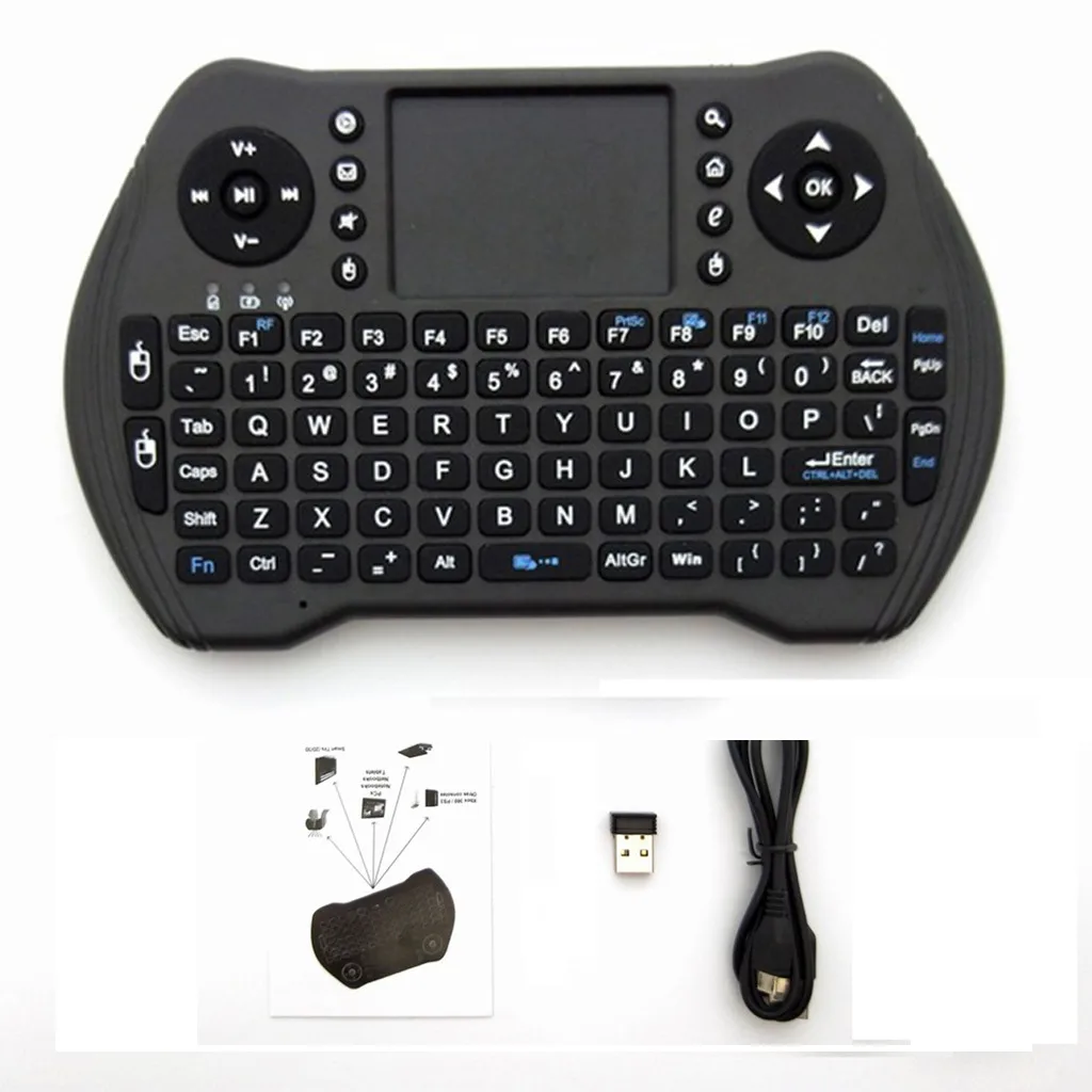 OMESHIN MT10 2 4 ГГц Мини Беспроводная Bluetooth Клавиатура Тачпад Air Mouse с батареей