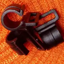 50 unids/lote Carpa Toldo Polo Interior Percha Clips C En Forma de Ganchos de Suspensión Clip de Super Herramienta Durable Tienda de Accesorios Caliente