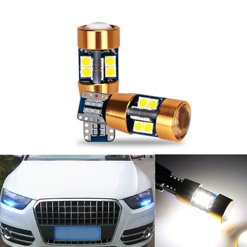 

BOAOSI 2x T10 LED W5W 19SMD canbus Car Light with Projector Lens for AUDI A2 A3 8L 8P A4 B5 B6 A6 4B 4F A8 D2 TT C5 C6