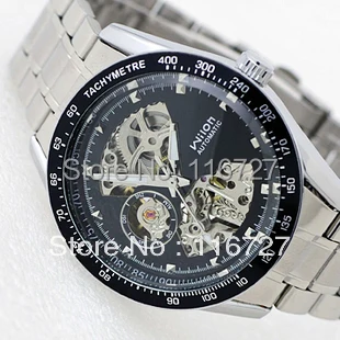 Часы скелетоны Мужские механические из нержавеющей стали|watch brand|watch brand menwatch f |