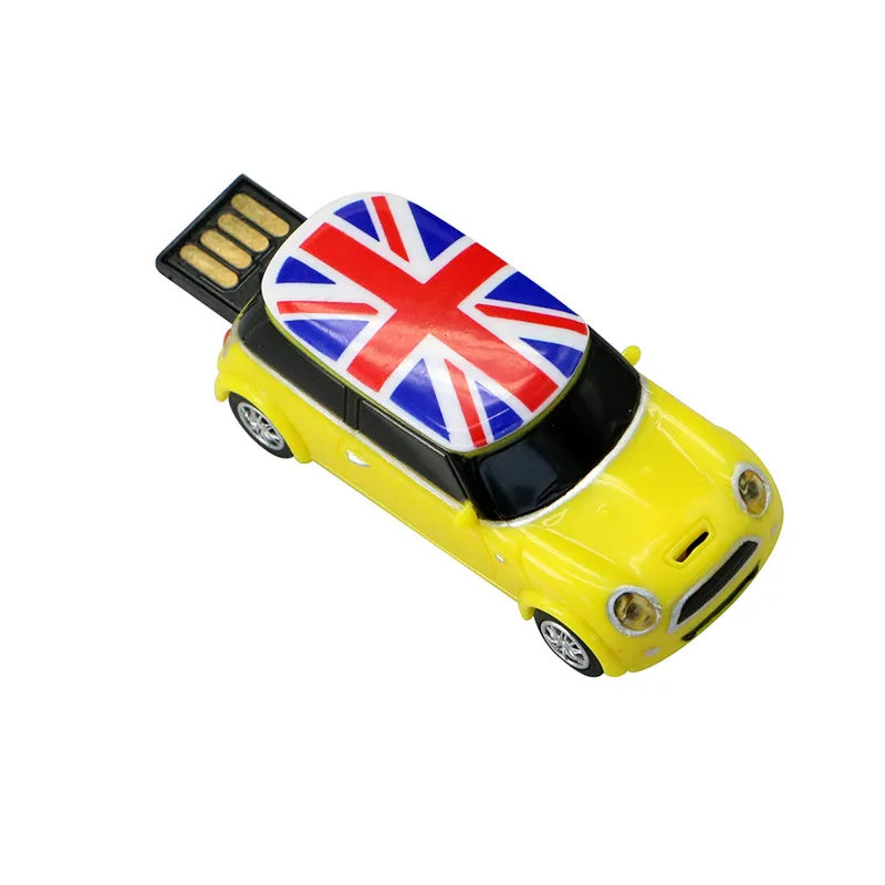 Креативный Жук U диск 4G 8G 16G USB Flash 32G USB Mini Cooper Мини авто USB флеш-накопитель автомобильный внешний накопитель памяти