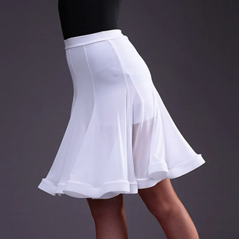 Ballroom Latin Dance Skirt Tango Costume Rumba Samba Dance Skirt for Child Training Dress Performance