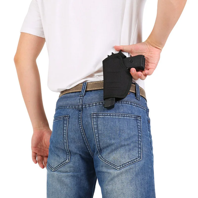

Outdoor Hunting Bags Tactical Pistol Concealed Belt Holster for All Compact Subcompact Pistols 2017