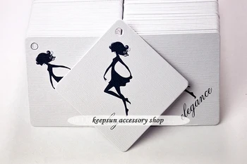 

Customized Garment/Jewelry Hang Tags DIY Printed hangtag, Swing tags, OEM swing labels, High Quality dh11046