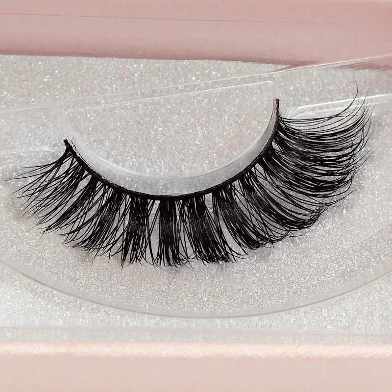

YSDO 1 pair false eyelashes 14mm lashes 3d mink eyelashes dramatic lashes winged lashes handmade mink lashes 1 box thick lashes