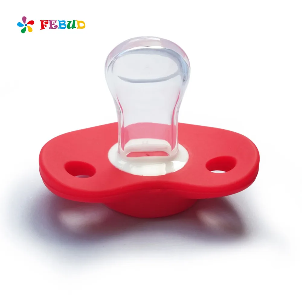 Funny Baby Pacifier Cute Cartoon Pig Nose Shape Silicone Pacifier