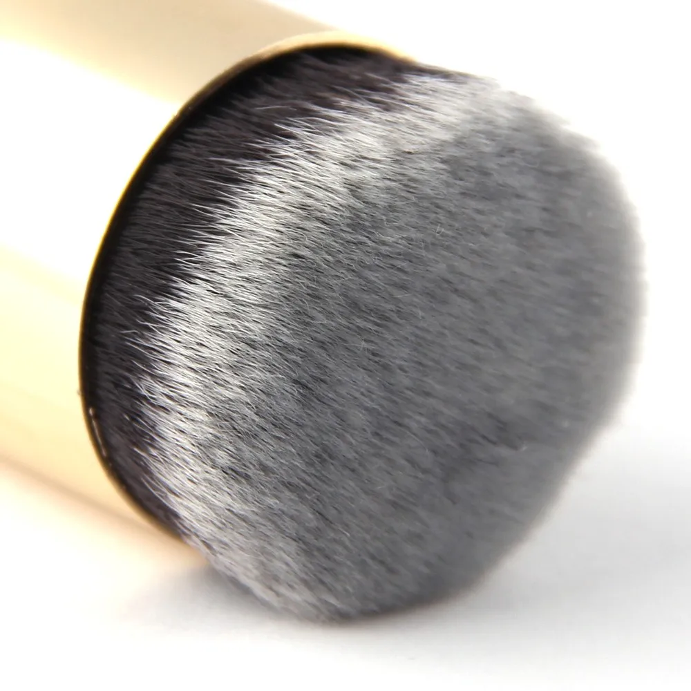 New Professional Beauty Cosmetic Foundation Face Powder Blush Brush Flat the Portable BB cream Chubby Makeup Brushes (15)