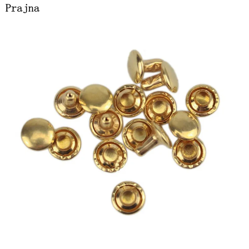 Prajna Rivets For Leather Gold Studded Bag Punk Tacks For Clothing