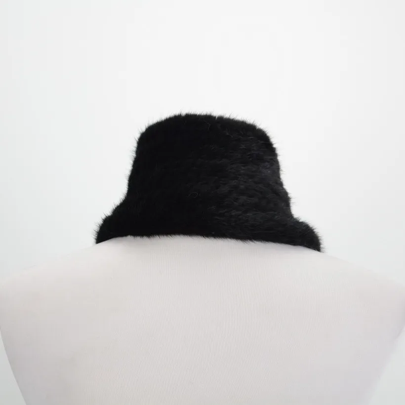 Jancoco Max женский реального норки толстый трикотажный шарф женский зимняя теплая шаль Высокое качество Оптовая продажа/Розничная продажа S1565WS