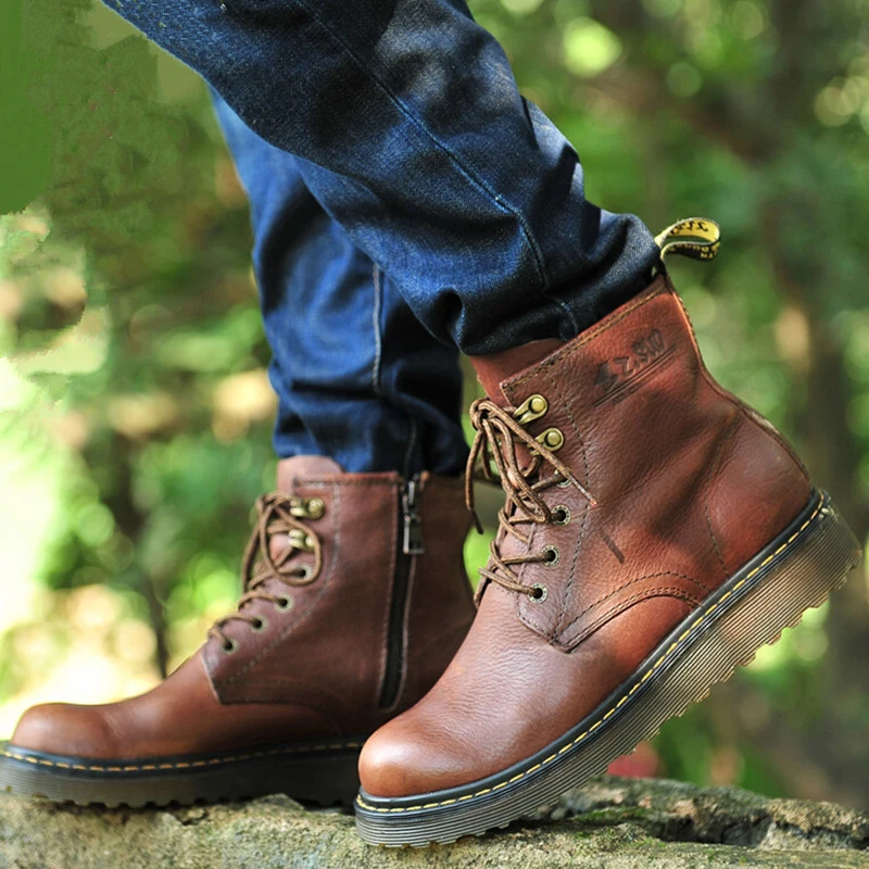 high top biker boots
