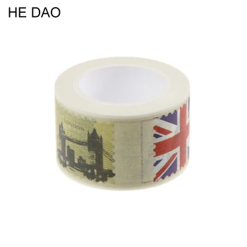 

1 Pcs Vintage Stamp Washi Tape DIY Decoration Scrapbooking Planner Masking Tape Adhesive Tape Label Sticker Stationery