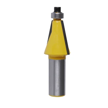 

1/2'' Shank 15 degree Chamfer & Bevel Edging Router Bit 2-5/8"H Woodworking Tool