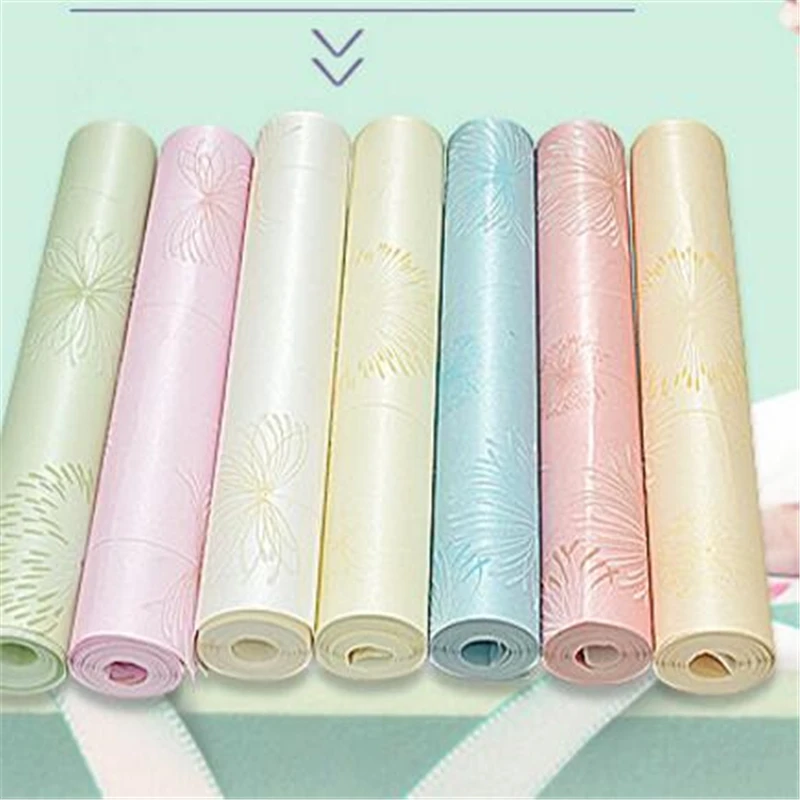 Beibehang 3D thick non woven wallpaper wholesale Korean pastoral
