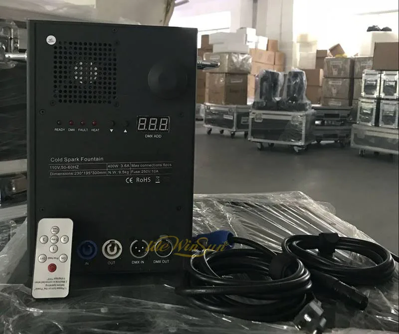 FREESHIP DMX Smart Cold Spark Sparkular Fireworks Machine Indoor Outdoor for Stage Wedding Opening Party Bar Dj CLUB