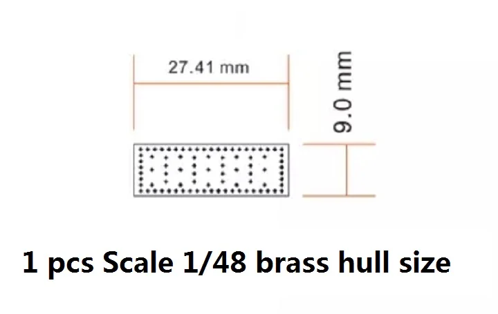 Adhesive Armour Copper Hull - Premium Ship Model Hull Accessories (500 pcs/roll)