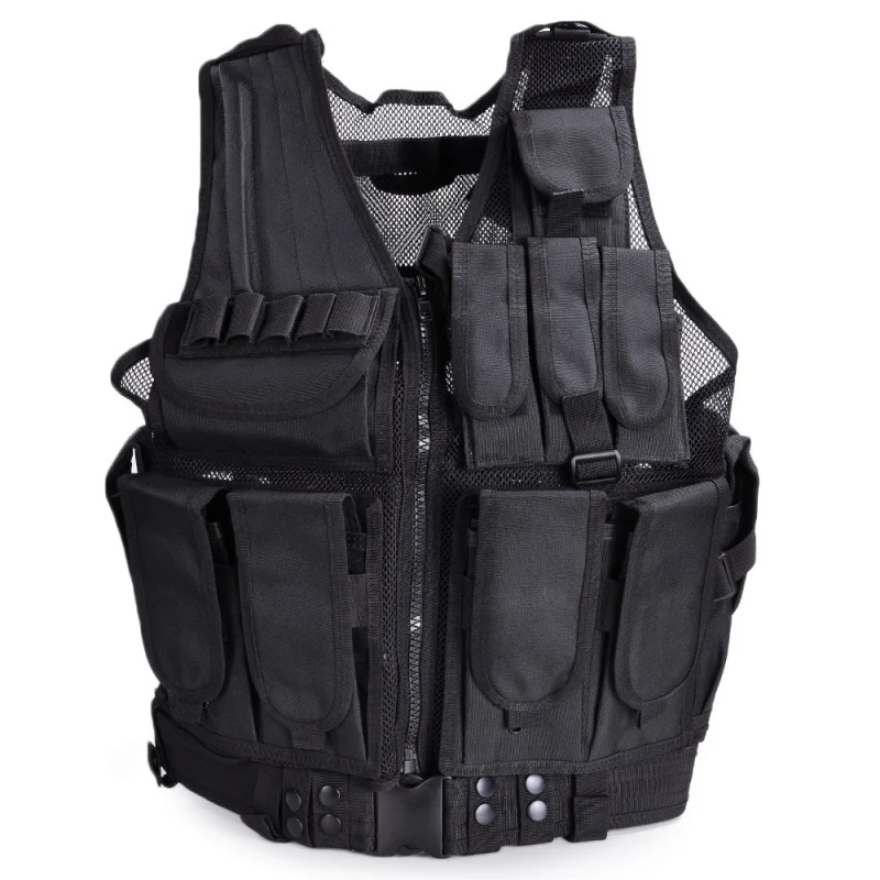 Airsoft военно-тактические жилет Молл Полиции Body Armor Plate Carrier Swat армия Пейнтбол Стрельба Охота Боевая кобура жилеты