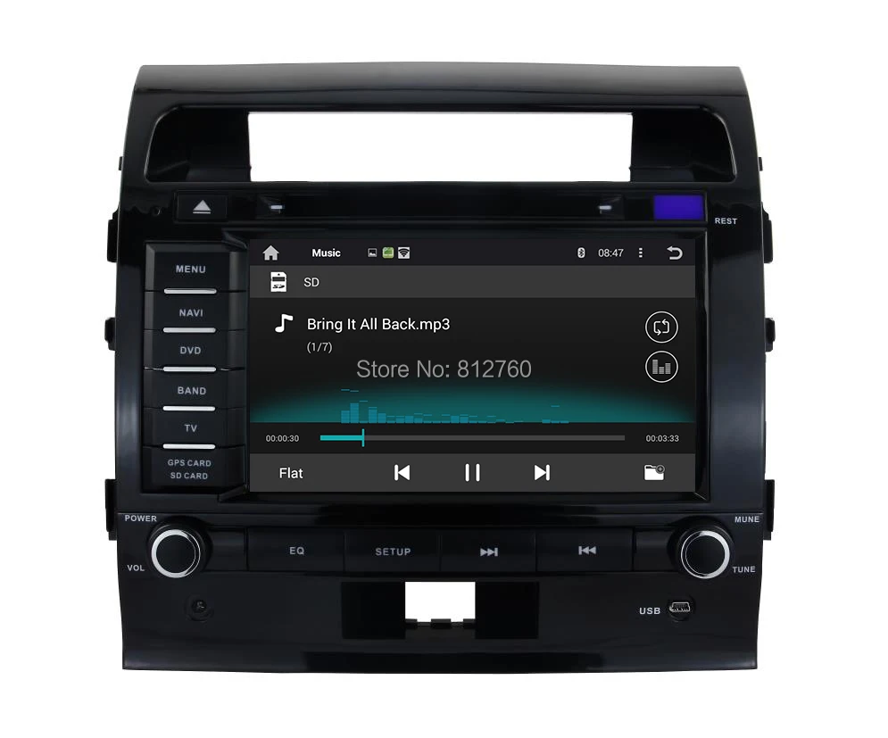 Discount Octa Core 8 inch HD 1024X600 Android 9.0 Car DVD PC For Toyota Land Cruiser 200 2008-2012 GPS Navigation Radio BT Stereo system 6 Discount Octa Core 8 inch HD 1024X600 Android 9.0 Car DVD PC For Toyota Land Cruiser 200 2008-2012 GPS Navigation Radio BT Stereo system 6