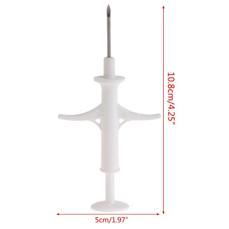 ПЭТ ID микрочип шприц 1,4x8 мм ISO11784/5 FDX-B HDX животное наконечник для инъекций IP67 товары для домашних животных