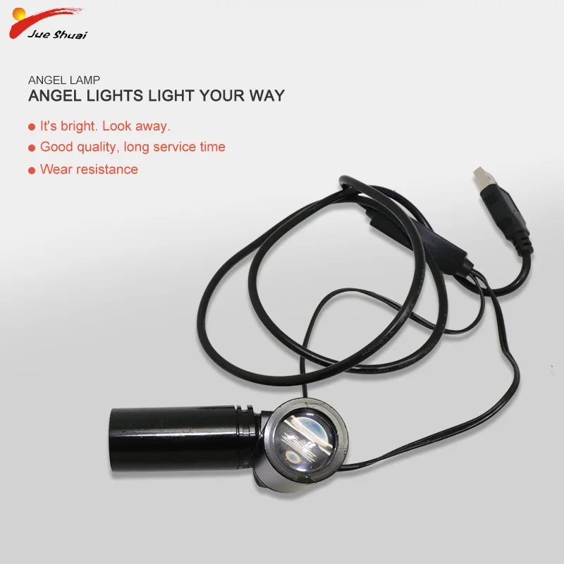 

USB Connection White Light Angel Lamp Of Electric Scooter Long Shot Reinforced Plastic Long Use Life Accessories Of E Scooter