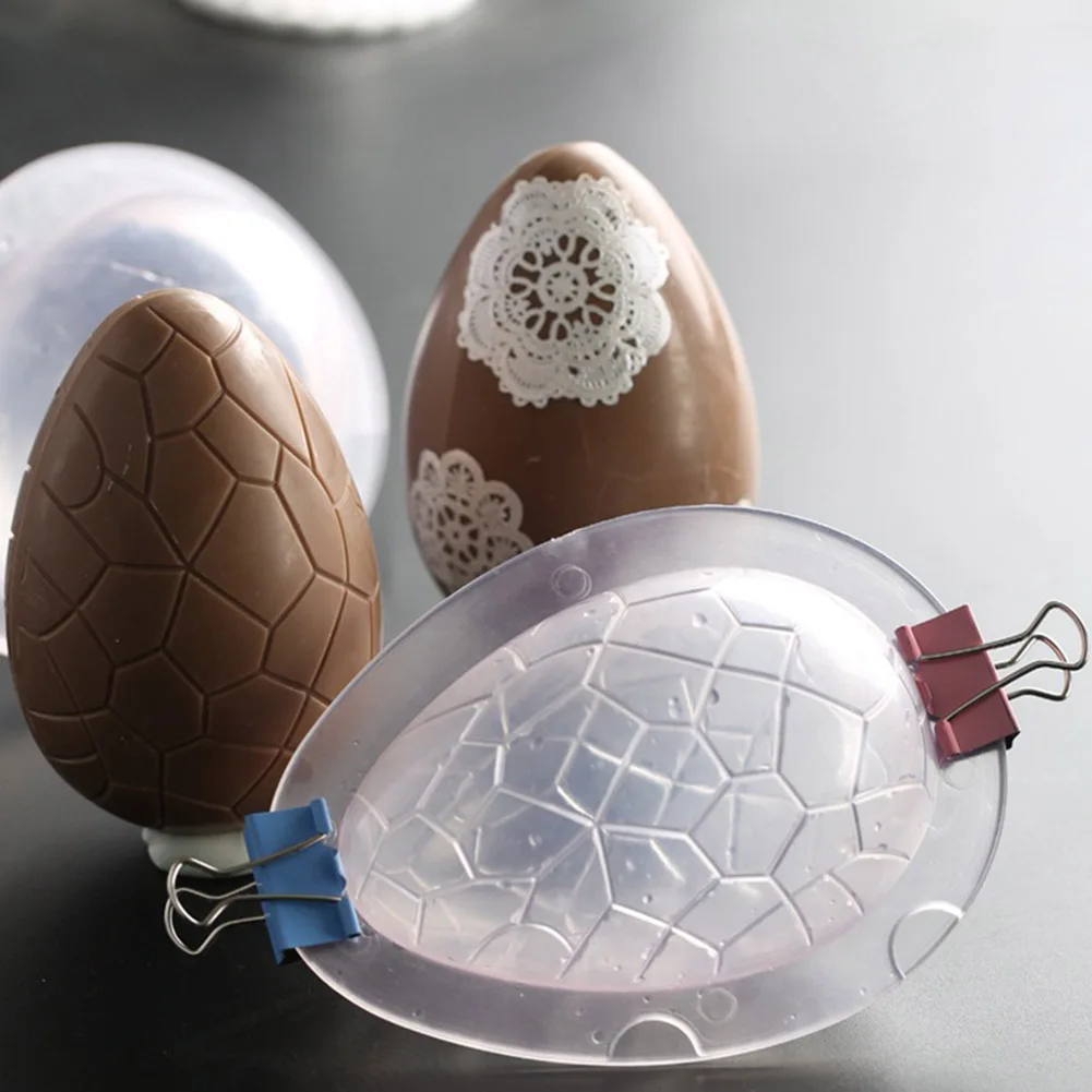 

1 Set DIY Decor Mold Baking Craft Fondant Cake Sugar 3D Chocolate Mould Dinosaur Easter Egg HG99