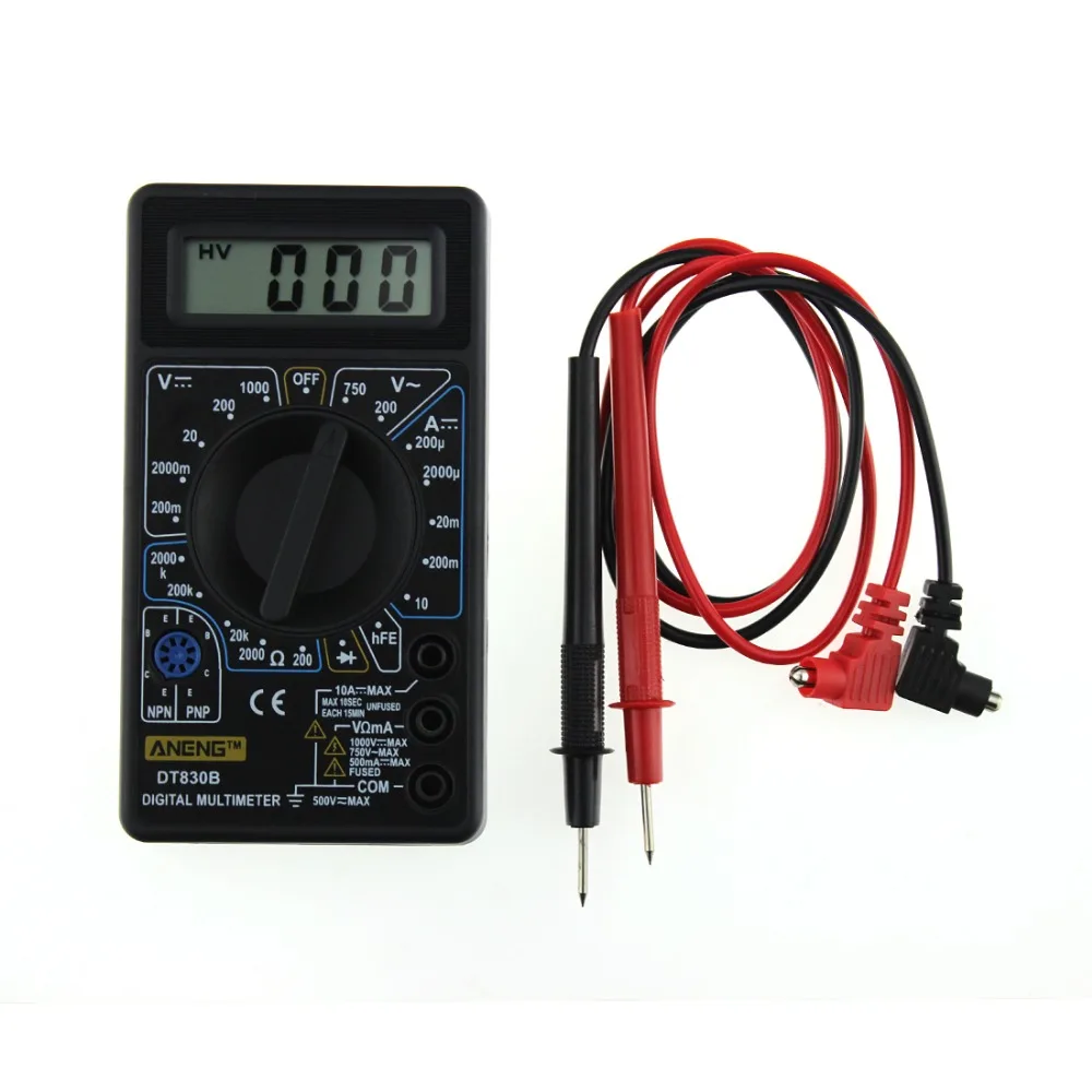 

1 PC New LCD Digital Multimeter LCD AC/DC Ammeter Resistance Capacitance Tester