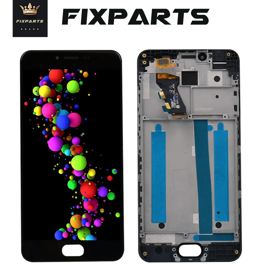 Новый протестированный ЖК дисплей Meizu M3s Mini LCD m3s сенсорный экран с рамкой