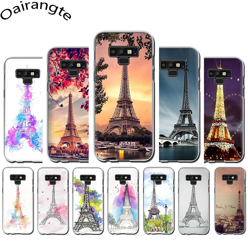 

France Paris Eiffel tower Hard phone case for Samsung Galaxy A3 A5 A6 A8 Plus A7 A9 A10s 20s 30s 40s 50s 70